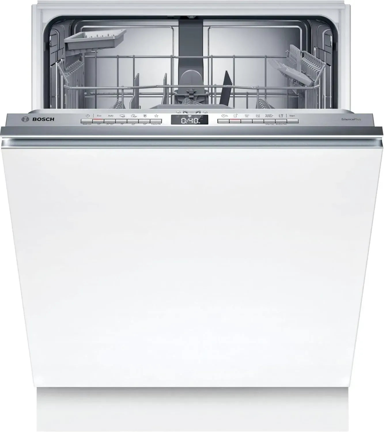 Bosch SMV4EAX28E Vollintegrierter Geschirrspüler 60 cm, Leise Betrieb, Extra Trocknen, Made in Germany