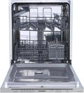 Integrierter Geschirrspüler 60 cm, 14 Maßgedecke, 5 Programme, Aquastop, Energieklasse E