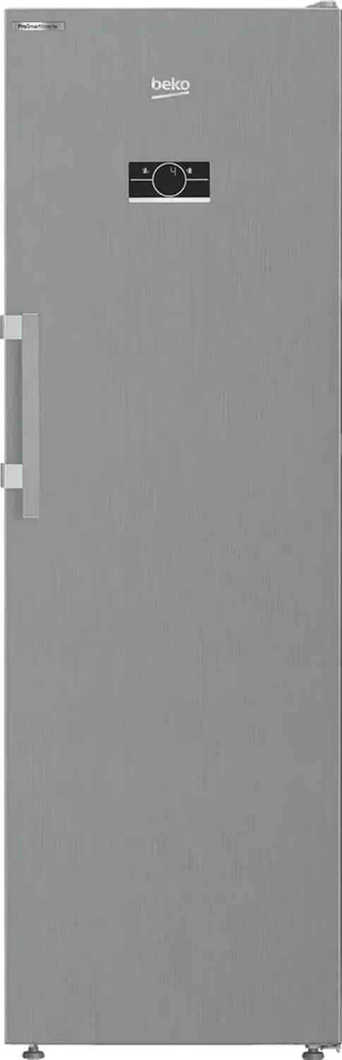 Beko Kühlschrank B7RMLNE446ZXP, 365 l, leise 35 dB, Türanschlag wechselbar, AeroFlow-Technologie, Edelstahloptik