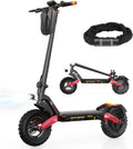 Elektroroller mit Straßenzulassung, 100 km Reichweite, 48V 15Ah Akku, Offroad-Reifen 10 Zoll, Doppel-Federung, Faltbar, Belastbarkeit 150 kg, LED-Beleuchtung, APP-Steuerung