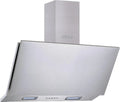 Kaiser Kopffrei Dunstabzugshaube 90 cm, Edelstahl, TouchControl, 1250 m³/h, LED Beleuchtung, Randabsaugung, Umluft und Abluft, Aktivkohlefilter