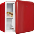 Retro Mini Kühlschrank 47L Rot für Hotel und Zuhause
