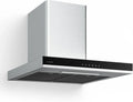 Klarstein 60cm Dunstabzugshaube - A++ Effizienz, 881,6 m³/h, LED-Licht, Touch-Steuerung, Edelstahl & Glas
