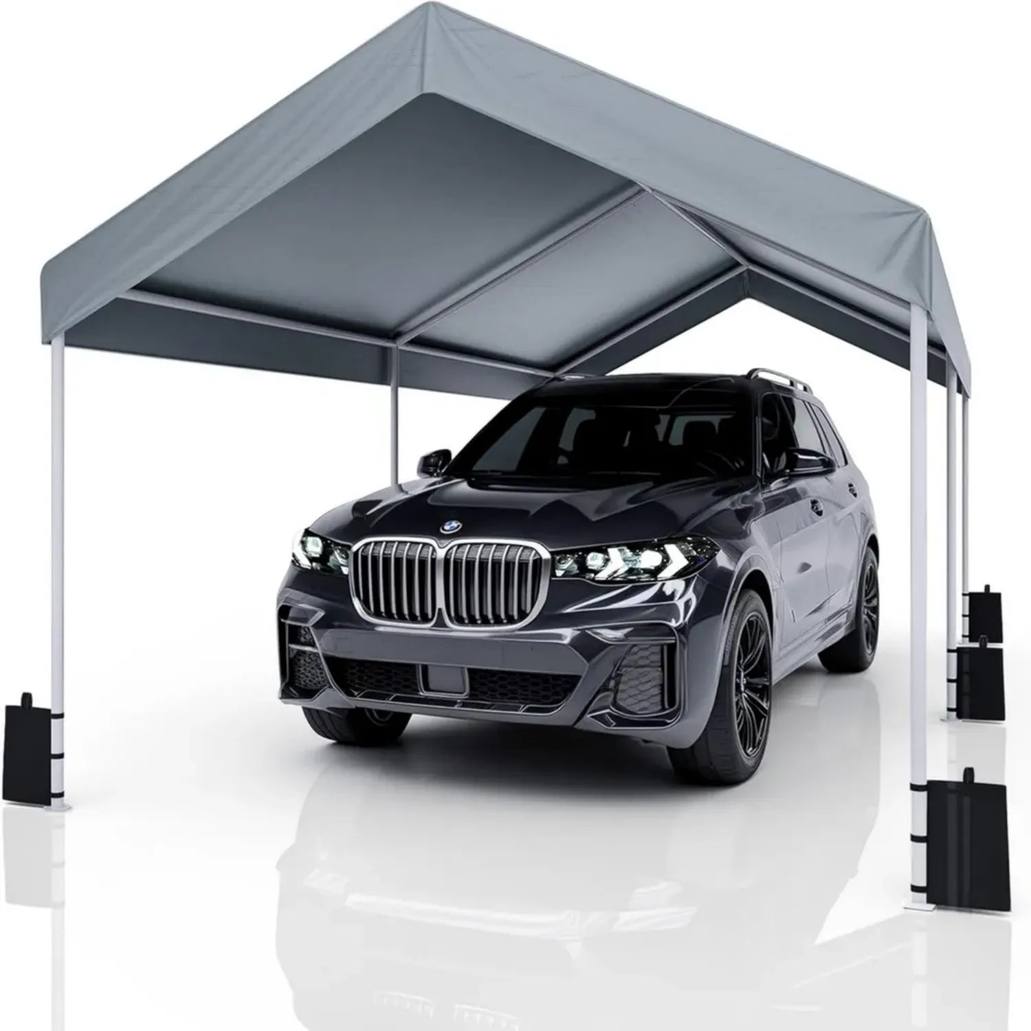 Wasserdichte 3x6m Zeltgarage für Auto, LKW, SUV und Boot – Robuster UV-Schutz und Lagerzelt