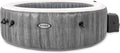 Intex Purespa Grauholz Deluxe Whirlpool Ø 216 x 71 cm - Blubbermassage, Dunkelgrau